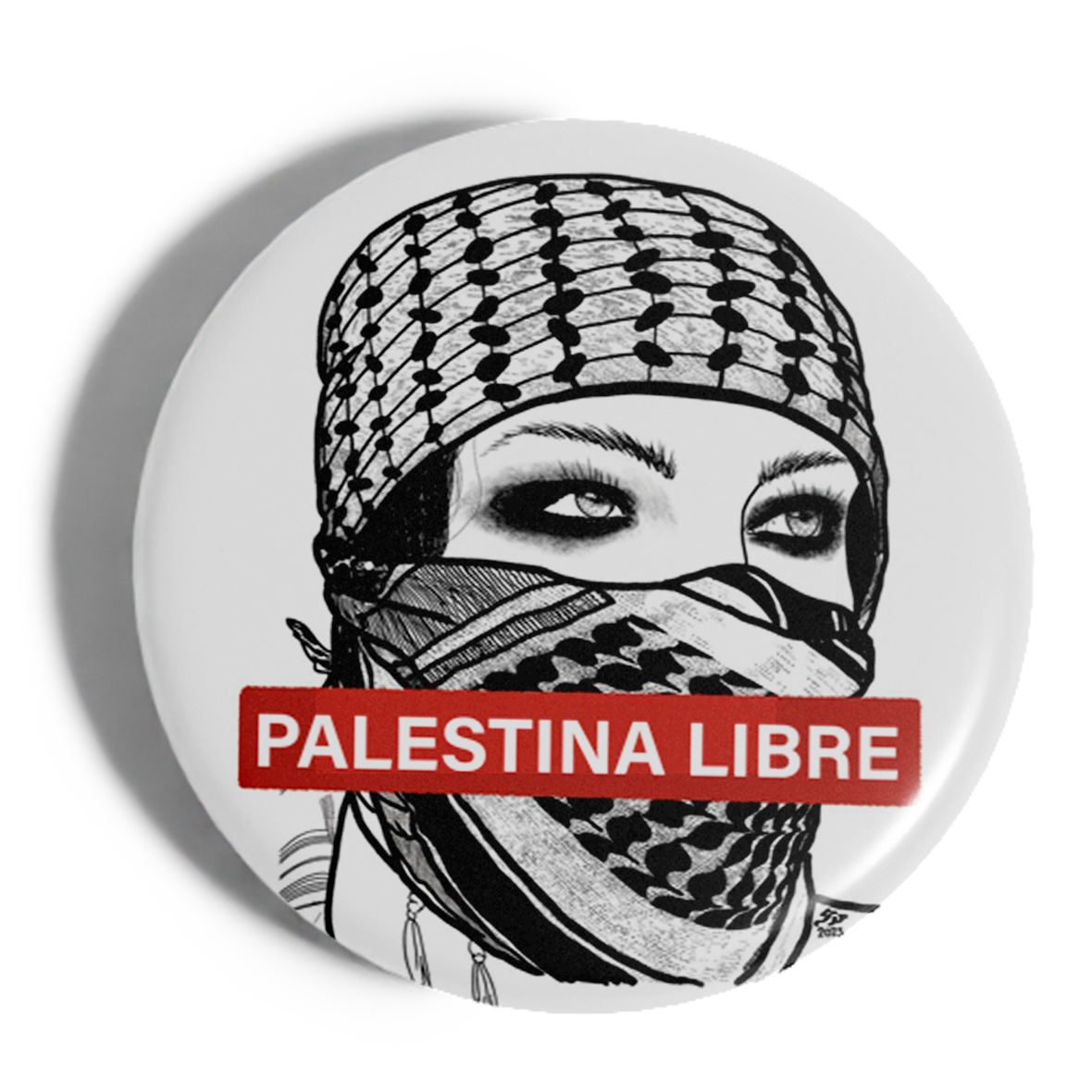 Chapa Chica Palestina Libre