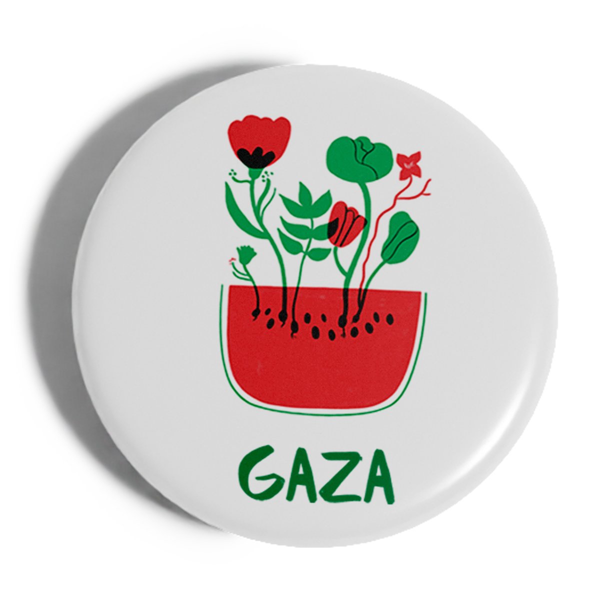 Chapa Tajada Sandía Flores