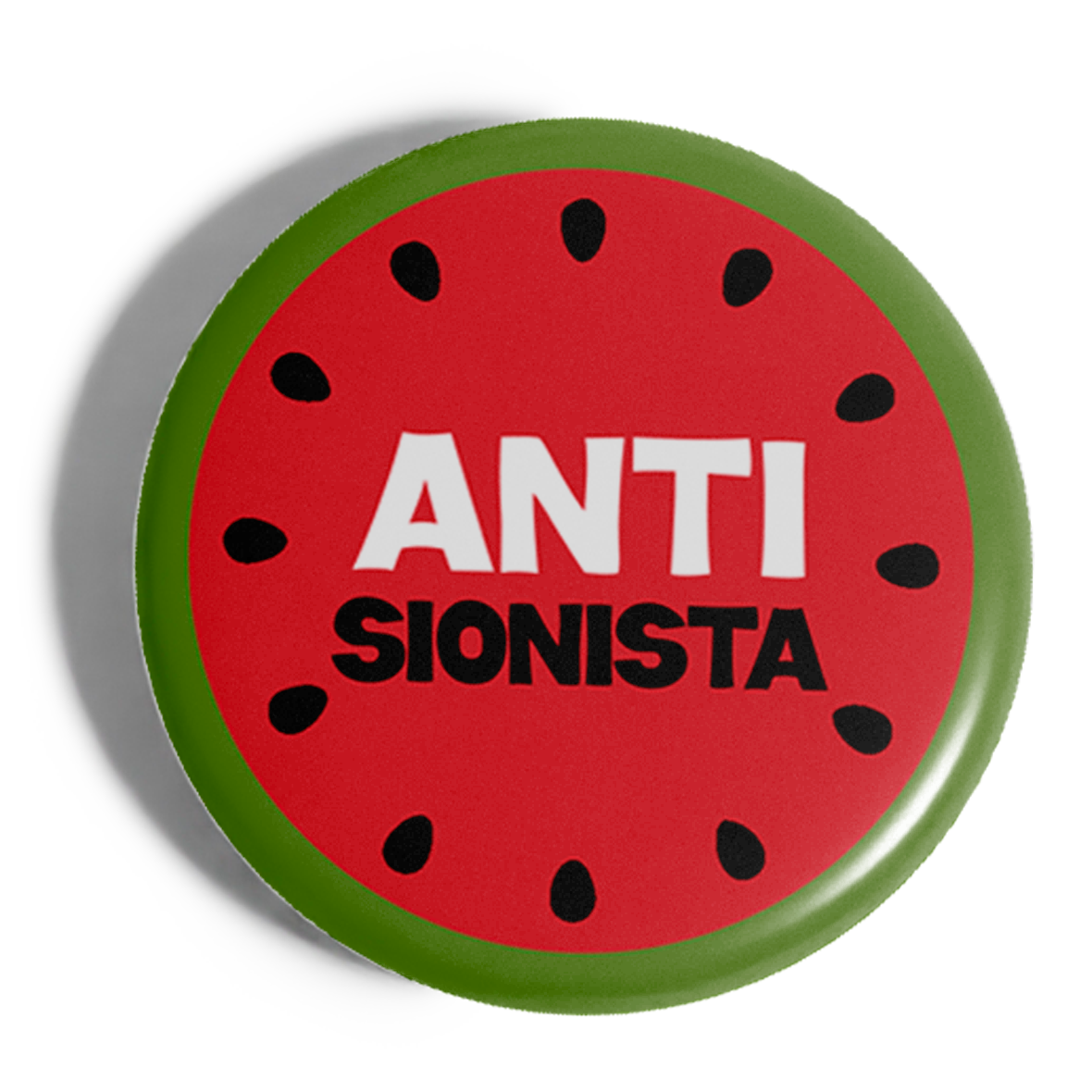 Chapa Antisionista Sandía