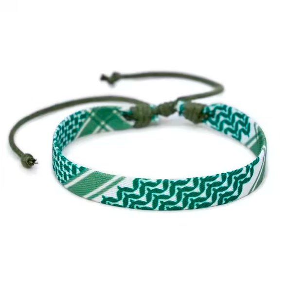 Pulsera Verde Plana
