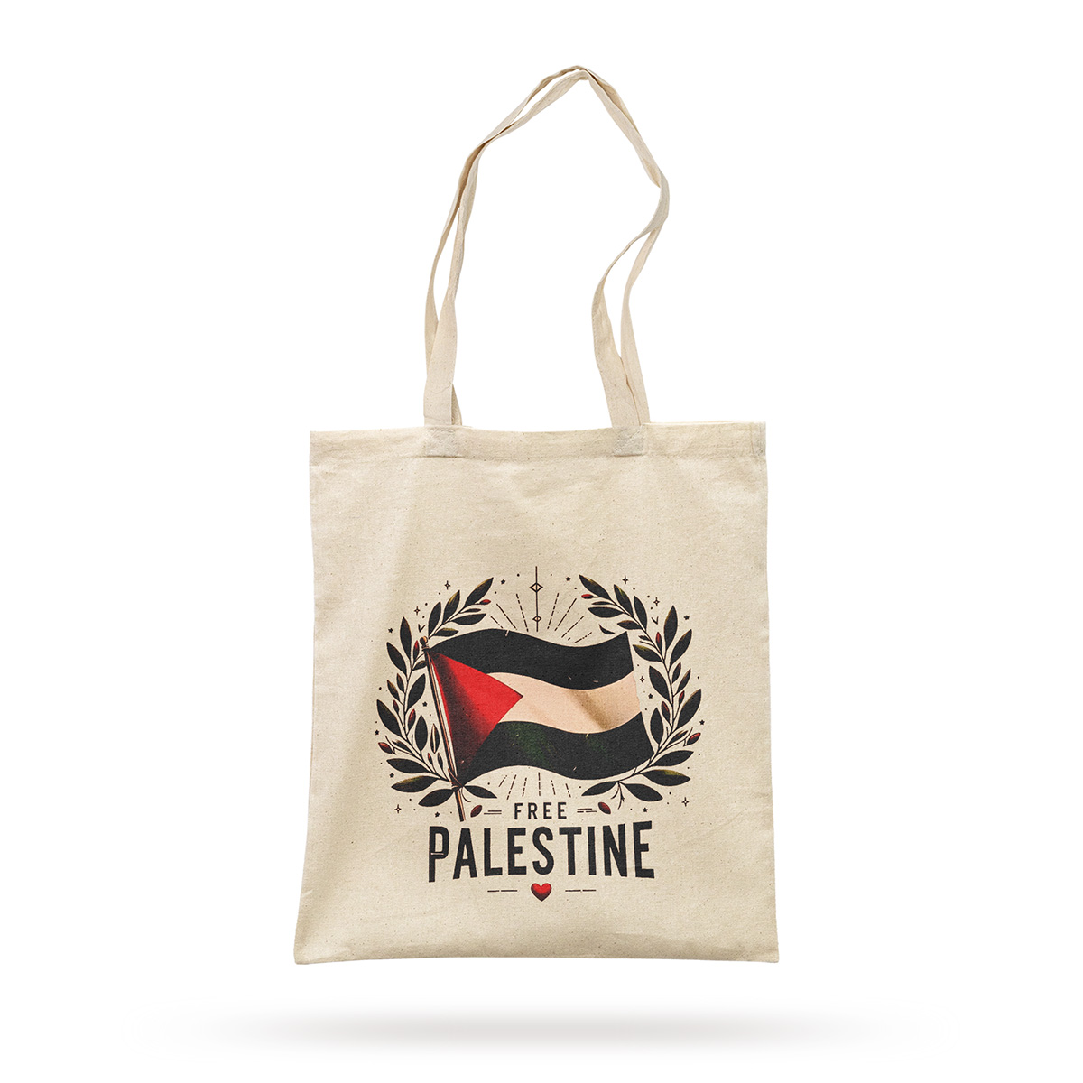 Tote bag texto árabe. Palestina