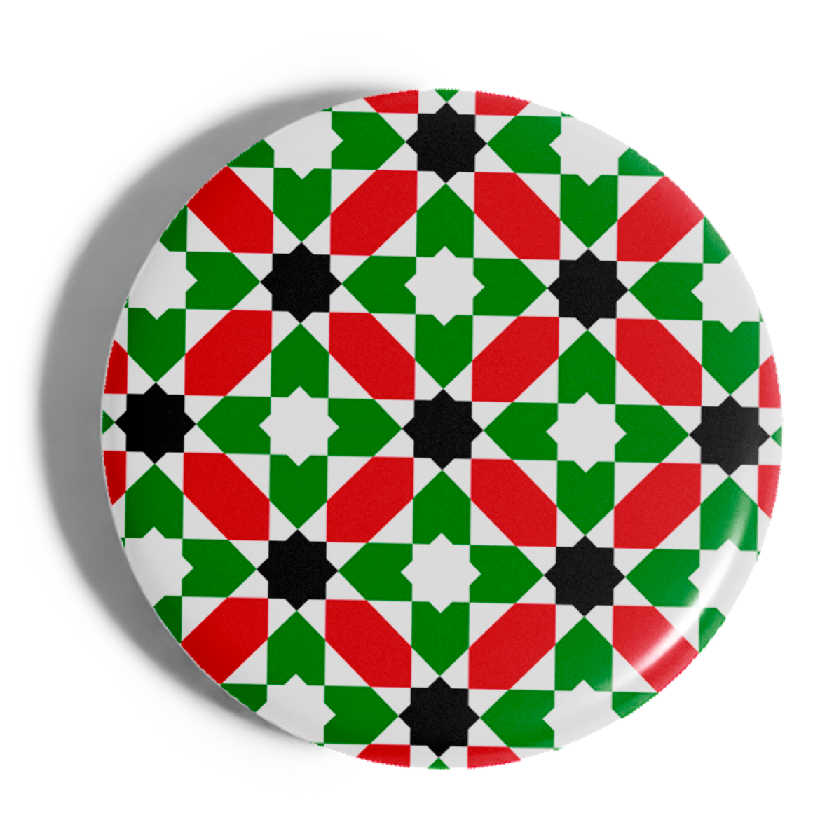 Chapa Azulejo Sevillano Comunidad Palestina de Sevilla