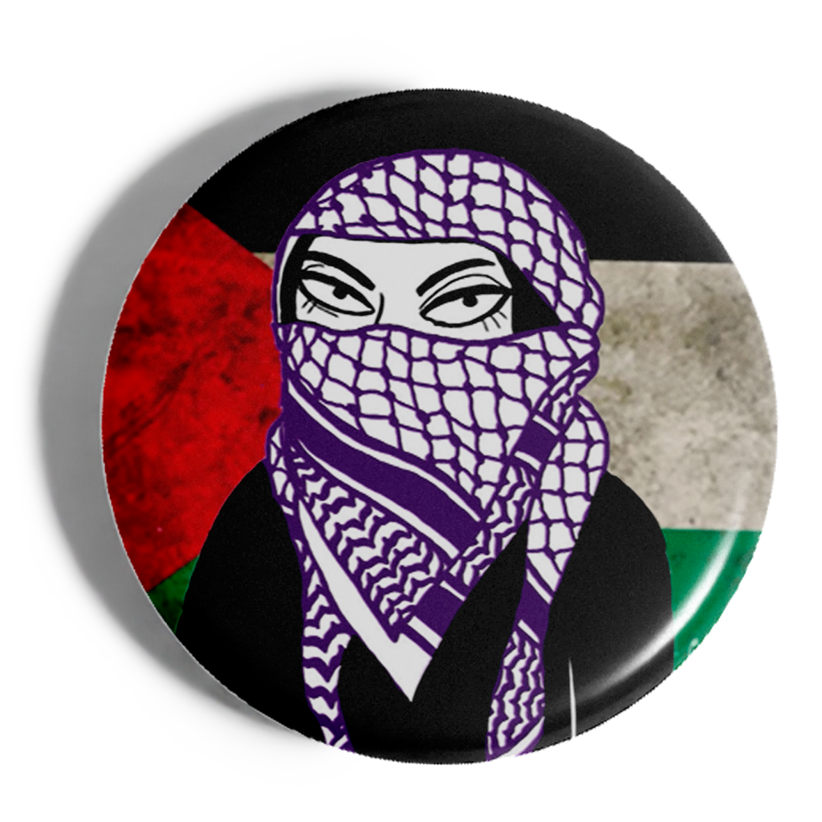 Chapa Chica Kufiya Morada