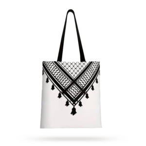 Tote Bag Kufiya Blanco Variación