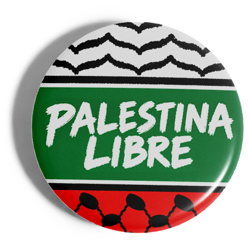 Chapa Palestina Libre Kufiya